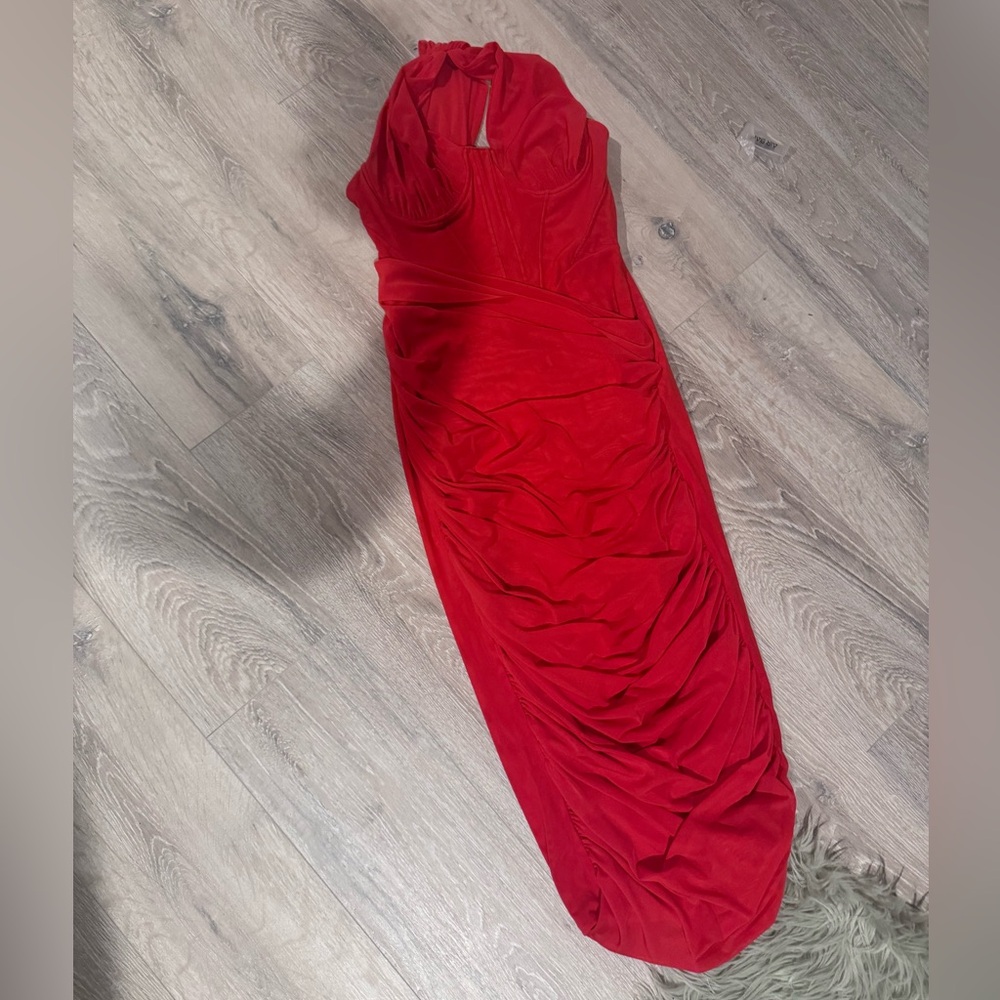 Red dress